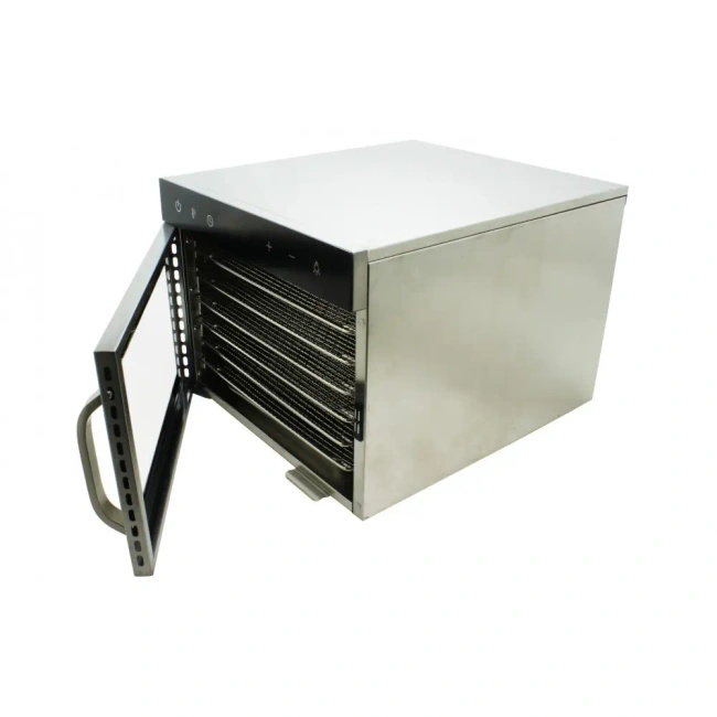 Dehydrator Wartmann WM-2206 DH 500 W – suszarka do owoców, warzyw i grzybów ze stali nierdzewnej (6 tac)