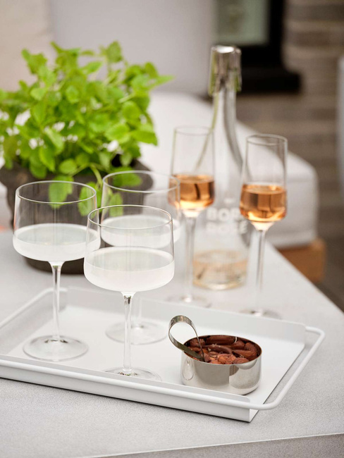 Wózek barowy na kółkach Zone Denmark A-Cocktail, Soft Grey