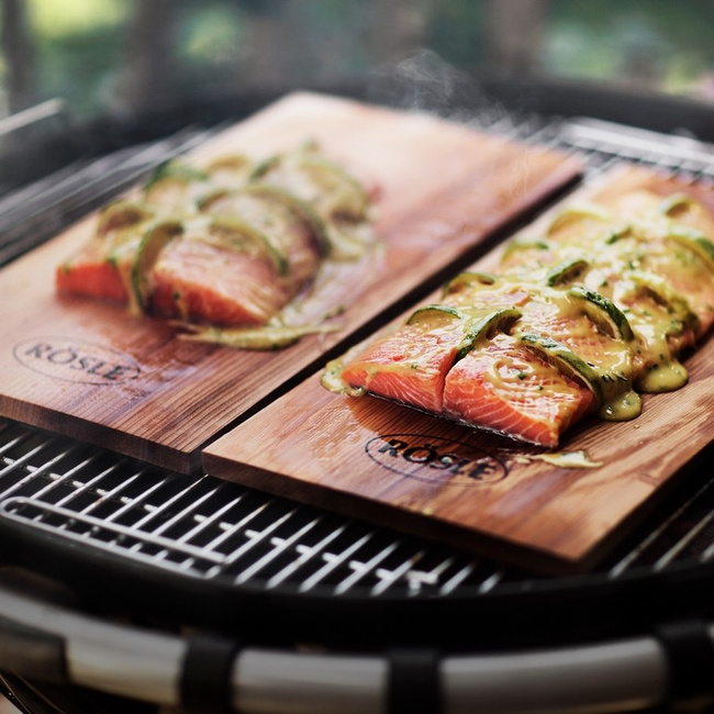 Zestaw 2sz Deska Cedrowa Do Grillowania Bbq - Roesle