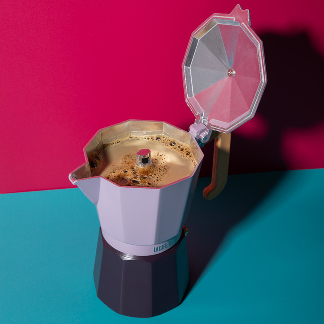 Kawiarka Włoska Venice 3 Cup - Purple La Cafetière