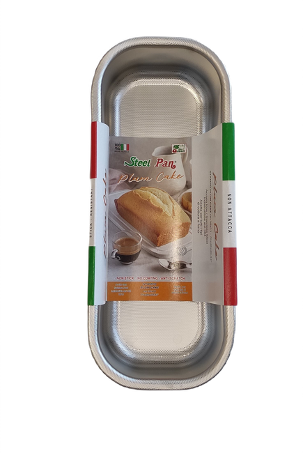 Forma do pieczenia keksów stalowa z nieprzywierającą teksturą 30x11x8 cm – Steel pan