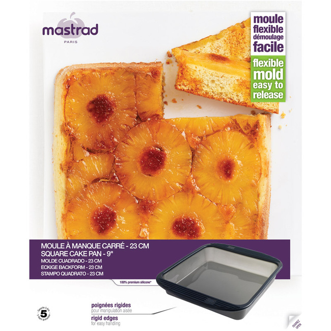 Silikonowa forma kwadratowa do ciasta 23cm - Mastrad