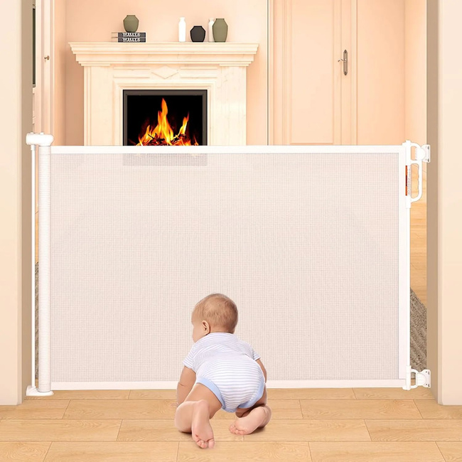 Bramka zabezpieczająca dla dzieci Momcozy BG019, szerokość do 140 cm