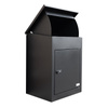 EXTRALINK LockStar Skrzynka na Paczki Stalowa 44x34x55 cm Solidna Zabezpieczająca