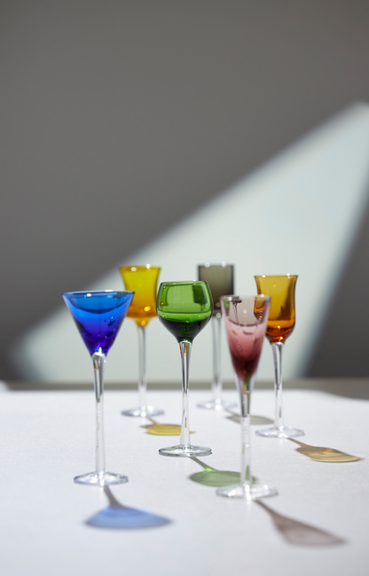 Kieliszki do wódki aquavit 6 sztuk mix - Lyngby Glas