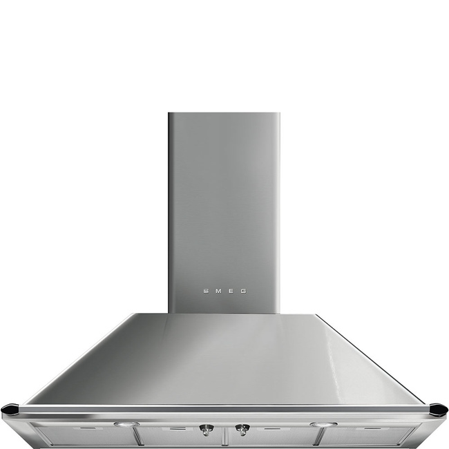 Smeg - Okap kuchenny, Victoria, 110 cm, inox Victoria Ktr110xe Stal nierdzewna