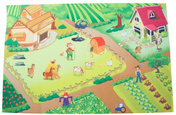Maty do zabawy z autkami 120x80 cm