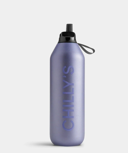Butelka sportowa Chillys | 1000 ml | Matowy metalik Lawenda series 2 sport - Chillys bottles