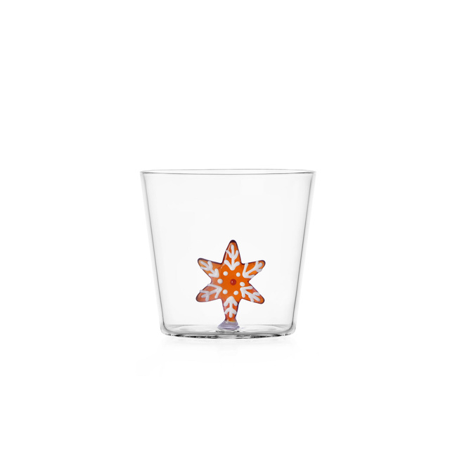 Szklanka Ichendorf Milano Sweet & Candy z piernikową śnieżynką, 300 ml