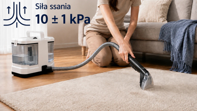 Extralink Home | Odkurzacz piorący 3w1 | Do odkurzania prania płukania | R-705