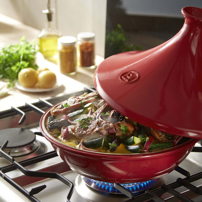 Tagine 3 l, Czerwony - Emile Henry