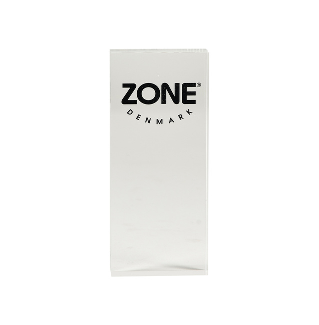 Logo Zone Pionowe Akrylowe Czarne 14319 - Zone Denmark