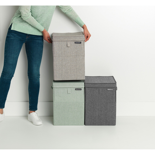 Kosz na bieliznę modułowy Laundry Box zielony - Brabantia