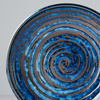 Talerz okrągły 19 cm Copper swirl - Made in Japan