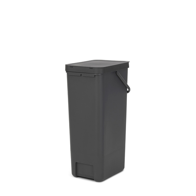 Kosz Sort&Go, 40L, szary - Brabantia