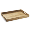 Taca do serwowania Holm akacjowa 51x35x5 cm z uchwytami FSC
