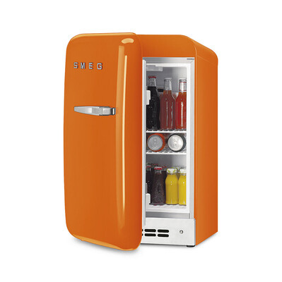 Smeg Minibar FAB5LOR6 50'S RETRO STYLE - pomarańczowy