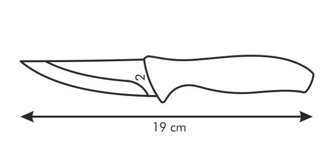 Nóż uniwersalny Sonic 8 cm - Tescoma