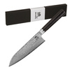 Shiori - Kyoto Santoku - Japoński nóż szefa kuchni Seki/Japonia ze stali damasceńskiej Vg10