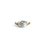 Mały garnek z dwoma uchwytami 12x6,2cm set mini - Marcato