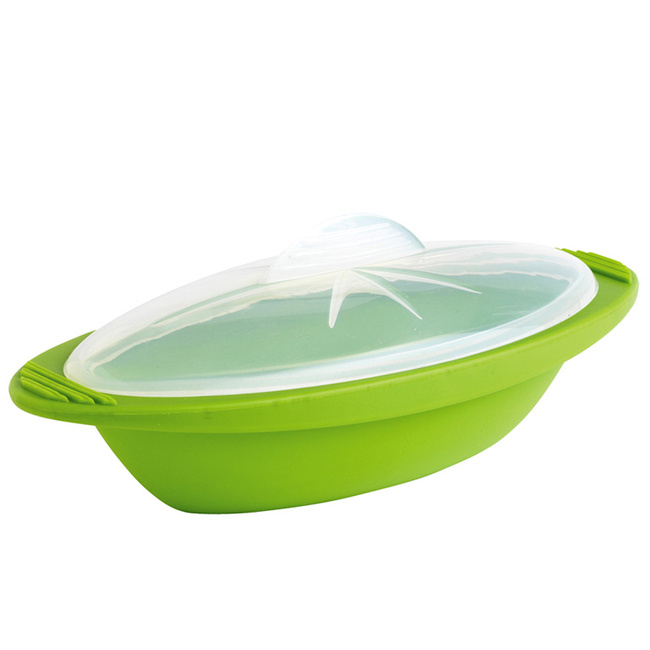 Naczynie Do Zapiekania W Mikrofali - Średnie, Zielone