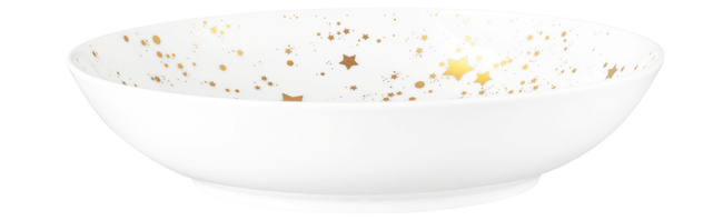 Seltmann liberty golden stars talerz głęboki 21 cm
