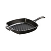 Patelnia Żeliwna Grillowa Kwadratowa 26 Cm - Lodge