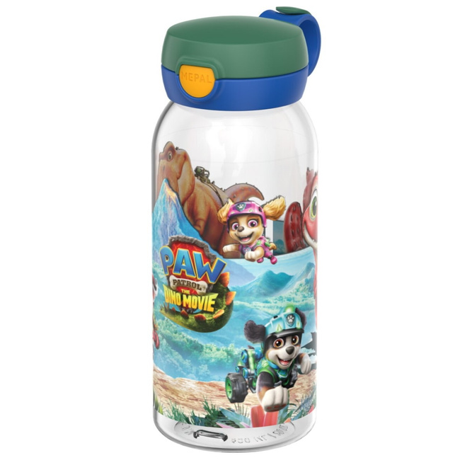 Butelka dla dzieci Mepal Flip Cap Campus 600 ml, Paw Patrol Dino