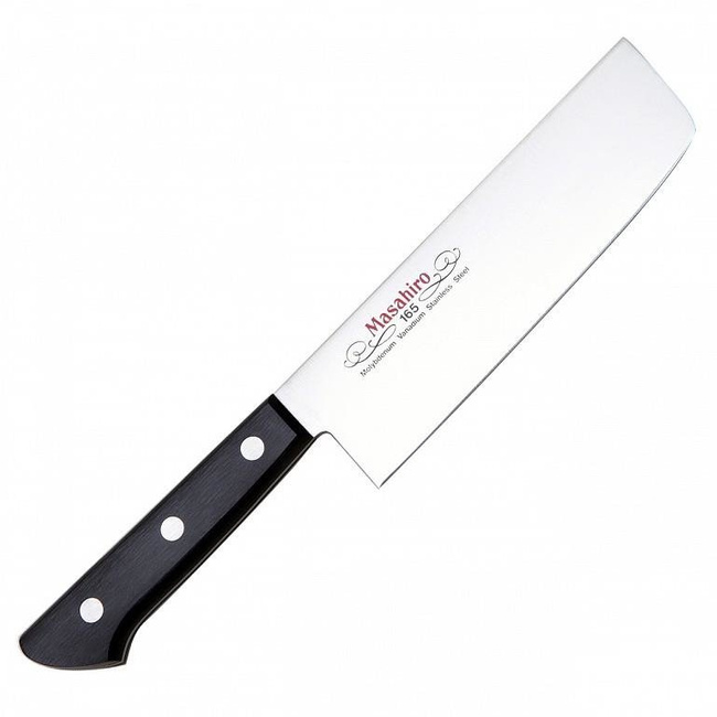 Masahiro Bwh Nakiri Knife 165mm - Japanese Vegetable Knife
