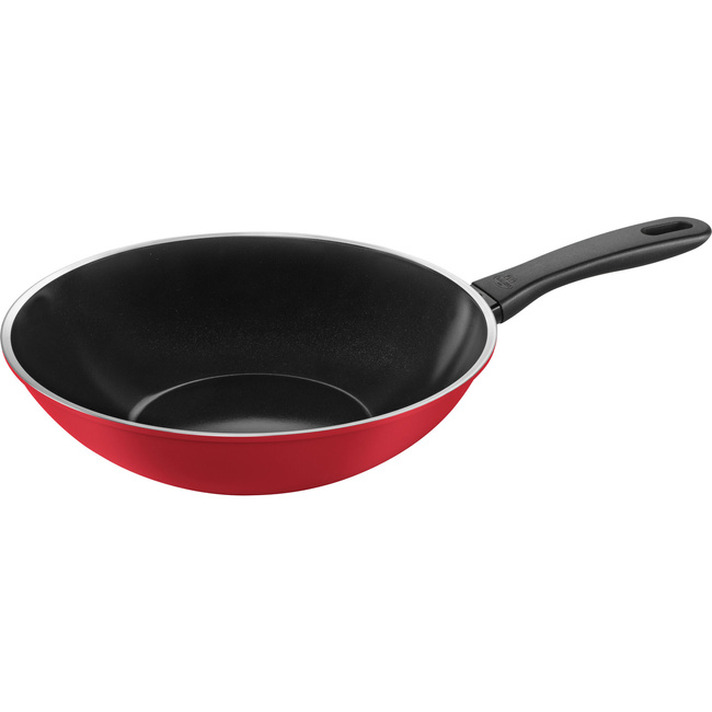 Wok 28 Cm Czerwony - Ballarini