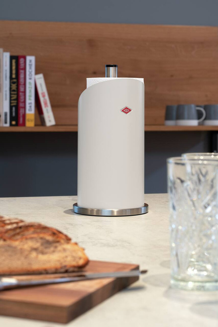 Stojak na papier kuchenny czarny stal lakierowana proszkowo Loft Wesco 