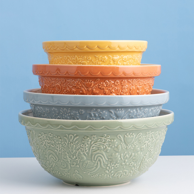 Miski ceramiczne 24 cm 2L Home TO Roost Orange - Mason Cash