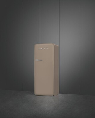 Smeg - Chłodziarko-zamrażarka FAB28RDTP6 50'S RETRO STYLE - Taupe