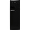 Smeg - Chłodziarko-zamrażarka FAB30RBL6 50'S RETRO STYLE - czarny