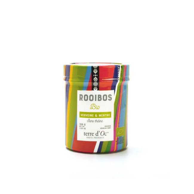 Td-Herbata rooibos 100g werbena/mięta, World - Terre D'oc