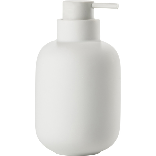 Dozownik do mydła Zone Denmark Sensu 300 ml, kamionka, biały