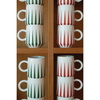 Kubek porcelanowy Alessi Delight NZ09 GR, zielony, 380 ml