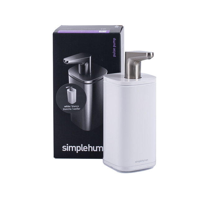 Simplehuman dozownik do mydła z pompką 295 ml biały