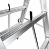 Drabina przegubowa Extralink LAD03TA, aluminiowa, 3x2 stopnie, 1,23 m