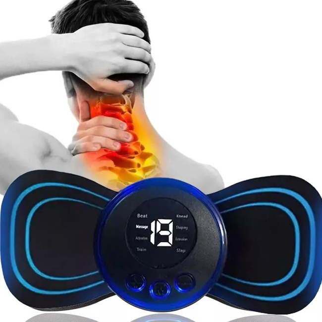 Elektrostymulator Extralink Mini Massage Stick TENS i EMS, 8 trybów, 19 poziomów