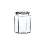 Słoiki sześciokątne Twist Top 280 ml - Kilner