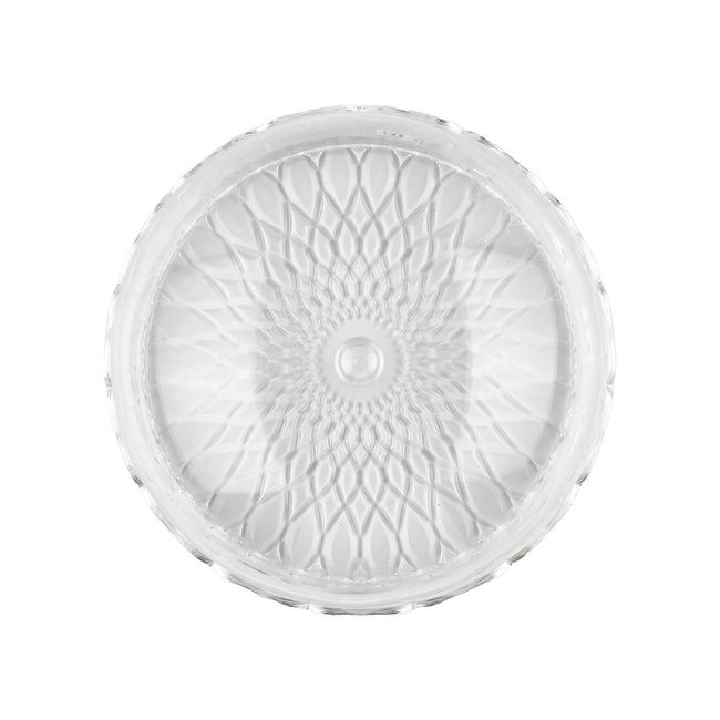 Mała okrągła patera transparentna 28 cm Guzzini