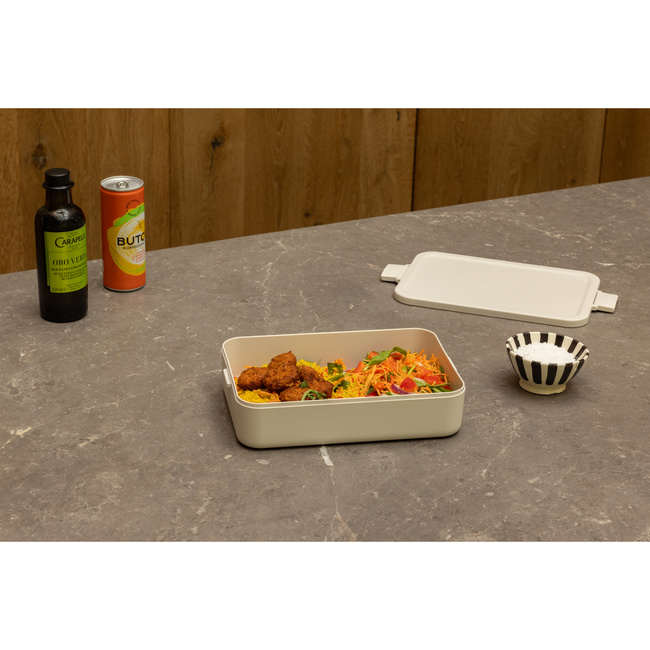 Pojemniki na lunch Make & Take duży lunchbox Soft Beige - Brabantia