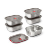 Lunchbox stalowy Black+Blum Multifunction M, 900 ml, do piekarnika i mikrofalówki