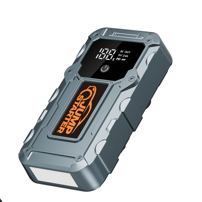 Extralink Jump 34 Jump Starter | Powerbank rozruchowy do odpalania samochodu | 3x LED, latarka, wyświetlacz LCD