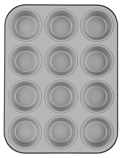 Ballarini Patisserie Forma na 12 muffinek 35 x 27 cm