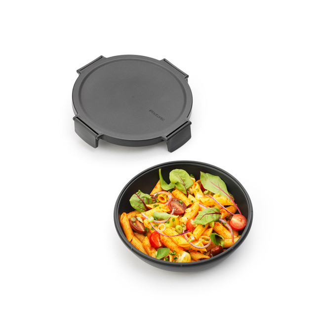 Miska na lunch Brabantia Make & Take 1 l, szczelna, Dark Grey