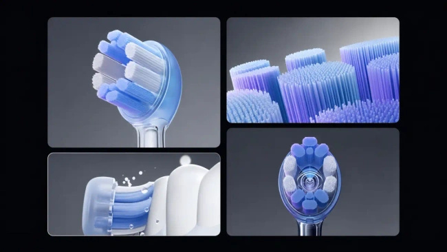 Końcówka do szczoteczki RANVOO PH5 Bubble Soft, włosie miękkie