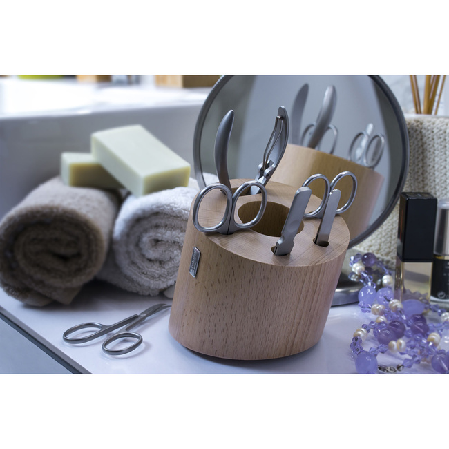 Pojemnik na przybory do manicure Artelegno AL-MSR z drewna bukowego