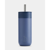 Termiczny Kubek 2w1 Ze Słomką | 500ml | Granatowy - Chilly's Bottles